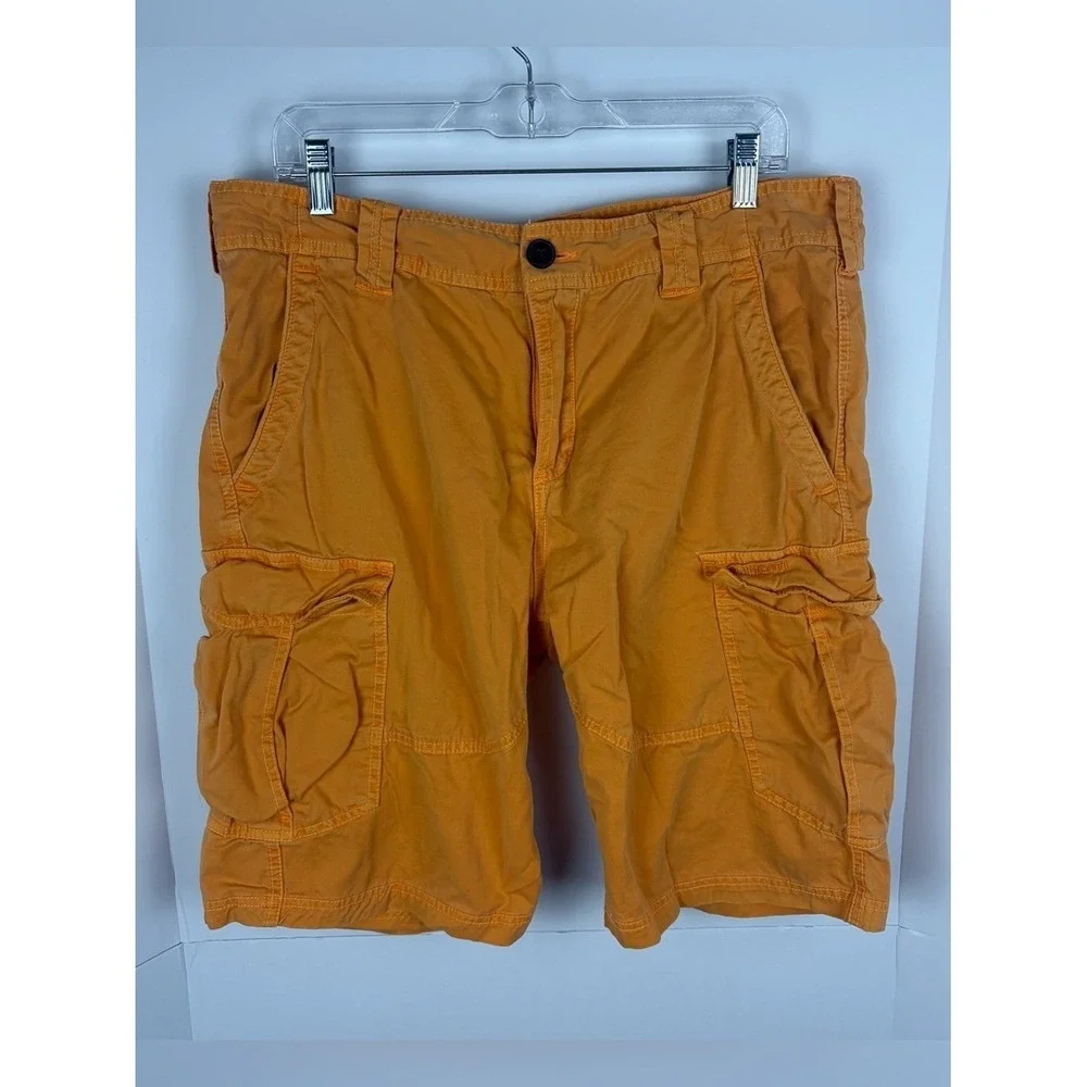 Brunotti Orange Cargo Shorts Men's XL Utility Outdoor 10